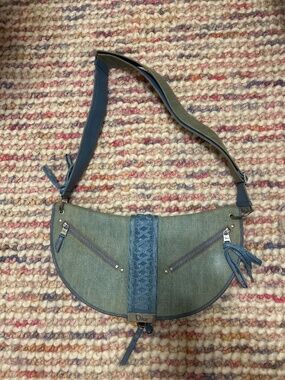 Christian Dior y2k lace denim bag